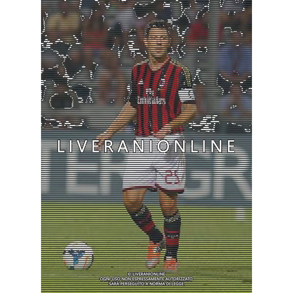 REGGIO EMILIA 23 LUGLIO 2013 /TROFEO TIM 2013 / TRIANGOLARE JUVENTUS-MILAN-SASSUOLO / NELLA FOTO: DANIELE BONERA / FOTO FRANCESCA SOLI - AGENZIA ALDO LIVERANI SAS