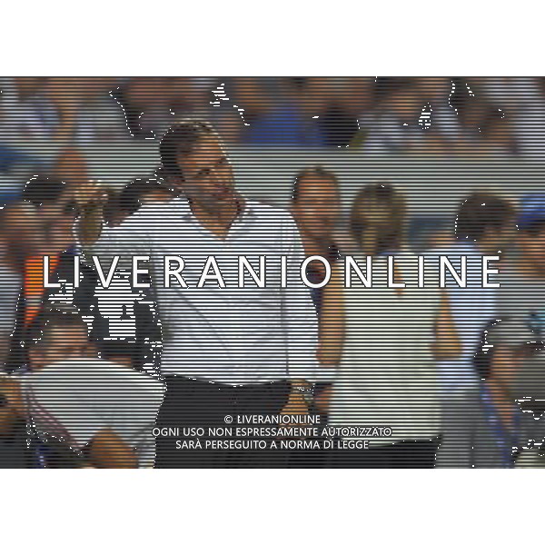 REGGIO EMILIA 23 LUGLIO 2013 /TROFEO TIM 2013 / TRIANGOLARE JUVENTUS-MILAN-SASSUOLO / NELLA FOTO: MASSIMILIANO ALLEGRI / FOTO FRANCESCA SOLI - AGENZIA ALDO LIVERANI SAS