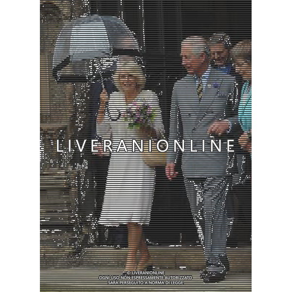 THE DUCHESS OF CORNWALL AND THE PRINCE OF WALES VISIT BRIDLINGTON PRIORY TO CELEBRATE ITS 900TH ANNIVERSARY ©photohsot/AGENZIA ALDO LIVERANI SAS - ITALY ONLY - REALI INGLESI: Il Principe Carlo e Camilla Duchessa di Cornovaglia in visita nello Yorkshire