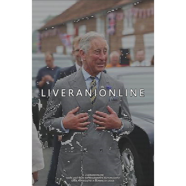 The Prince of Wales during a walk about in Burton Fleming, East Yorkshire. Picture date: Tuesday July 23, 2013. ©photohsot/AGENZIA ALDO LIVERANI SAS - ITALY ONLY - REALI INGLESI: Il Principe Carlo e Camilla Duchessa di Cornovaglia in visita nello Yorkshire