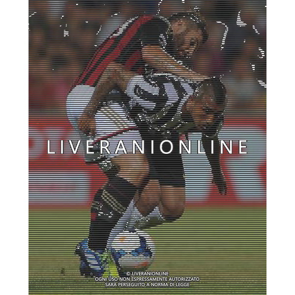 Trofeo TIM 2013 Reggio Emilia - 23.07.2013 Juventus-Milan-Sassuolo Nella Foto:Vidal Arturo-Nocerino Antonio /Ph.Vitez-Ag. Aldo Liverani