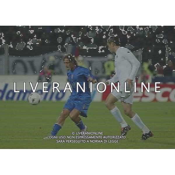 Slovenia-Italia nazionale 09/10/2004 Qualificazioni Mondiali 2006 nella foto francesco totti foto paola garbuio/agenzia aldo liverani
