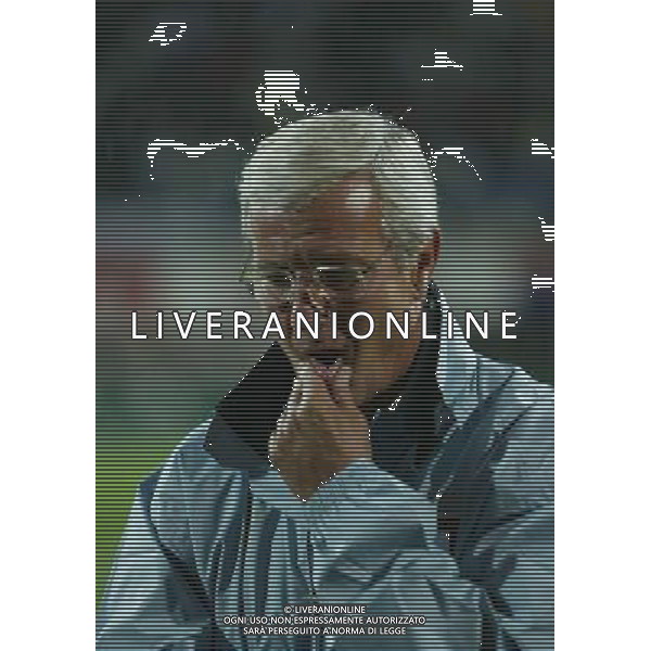 Slovenia-Italia nazionale 09/10/2004 Qualificazioni Mondiali 2006 nella foto la delusione di marcello lippi foto paola garbuio/agenzia aldo liverani