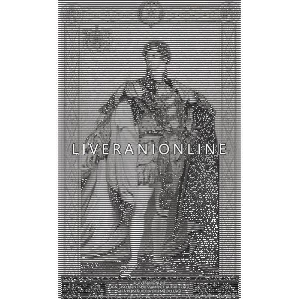 George IV, 1762-1830 King of Great Britain and Ireland, and King of Hanover 1820-1830. Engraved by A Krausse drawn by J L Williams after Sir T Lawrence.From the book ÐIllustrations of English and Scottish HistoryÓ Volume II Giorgio IV, 1762-1830 re di Gran Bretagna e Irlanda, e il re di Hannover 1820-1830. Inciso da un Krausse disegnato da JL Williams dopo Sir T Lawrence. Dal libro Illustrazioni di storia inglese e scozzese Volume II Ref: B408_097004_2951 Compulsory Credit: Classic - Image/World Illustrated/Photoshot ©PHOTOSHOT/AGENZIA ALDO LIVERANI SAS - ITALY ONLY - EDITORIAL USE ONLY