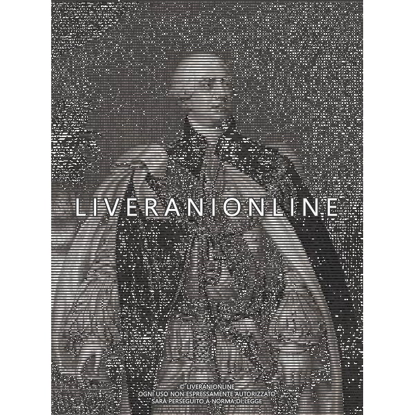 George III, 1738-1820.George William Frederick. King of Great Britain and Ireland, and King of Hanover 1815-1820. Engraved by W. Holl after Sir T. Lawrence. From the book –National Portrait Gallery Volume I” published 1830. Giorgio III, 1738-1820. George William Frederick. Re di Gran Bretagna e Irlanda, e il re di Hannover 1815-1820. Incisa da W. Holl dopo Sir T. Lawrence. Dal libro National Portrait Gallery Volume II pubblicato 1830. Ref: B408_097004_1750 Compulsory Credit: Classic - Image/World Illustrated/Photoshot ©PHOTOSHOT/AGENZIA ALDO LIVERANI SAS - ITALY ONLY - EDITORIAL USE ONLY