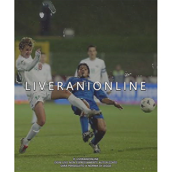 CELJE (SLO) 09/10/2004 SLOVENIA-ITALIA NELLA FOTO:GATTUSO GENNARO E CEH NASTJA FOTO PAOLA GARBUIO/ALDO LIVERANI s.a.s