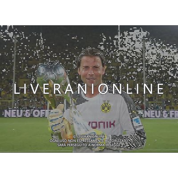 firo : Fu§ball,Fussball, 27.07.2013 1.BL, 1.Bundesliga, Saison 2013/2014 DFL SUPERCUP 2013, BVB, Borussia Dortmund - FC Bayern MŸnchen 4:2 Torwart Roman WEIDENFELLER, BVB mit Supercup, TrophŠe $worldrightsEs gelten unsere AGB, einsehbar auf www.firosportphoto.de, copyright by firo sportphoto: Coesfelder Str. 207 D-48249 DŸlmen www.firosportphoto.de mail@firosportphoto.de (V o l k s b a n k B o c h u m - W i t t e n ) BLZ.: 430 601 29 Kt. Nr.: 341 117 100 Tel:Ê +49-2594-9916004 Fax:Ê+49-2594-9916005 AG ALDO LIVERANI SAS ONLY ITALY