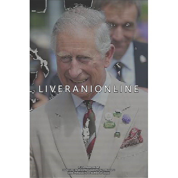 The Prince of Wales meets the public at Royal Welsh Show in Llanelwedd, Builth Wells, Wales. ©photoshot/AGENZIA ALDO LIVERANI SAS - ITALY ONLY - REALI INGLESI: Il Principe Carlo d\'inghilterra in visita alla Stazione ferroviaria di Kemble nel Gloucestershire
