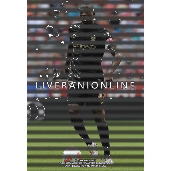Audi Cup 2013 Monaco di Baviera (Germania) - 31.07.2013 Manchester City-Milan Nella Foto:Toure\' Yaya /Ph.Vitez-Ag. Aldo Liverani