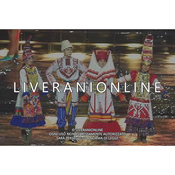 (130718) -- KAZAN, July 18, 2013 () -- Artists perform at the closing ceremony of the 27th Universiade students Games in Kazan, 720 kilometers east of Moscow on July 17, 2013. (/Jiang Kehong) ©PHOTOSHOT/AGENZIA ALDO LIVERANI SAS - ITALY ONLY - EDITORIAL USE ONLY