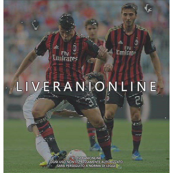 Audi Cup 2013 Monaco di Baviera (Germania) - 01.08.2013 Milan-San Paolo Nella Foto:petagna /Ph.Vitez-Ag. Aldo Liverani