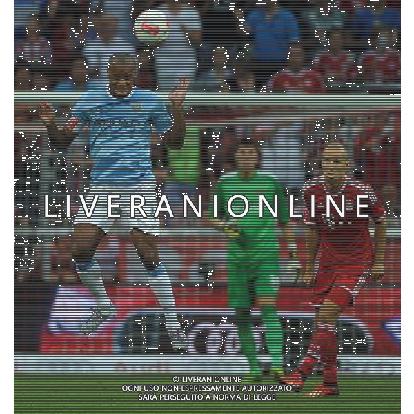 Audi Cup 2013 Monaco di Baviera (Germania) - 01.08.2013 Bayern Monaco-Manchester City Nella Foto:kompany /Ph.Vitez-Ag. Aldo Liverani