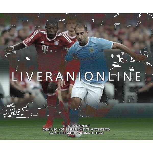 Audi Cup 2013 Monaco di Baviera (Germania) - 01.08.2013 Bayern Monaco-Manchester City Nella Foto:zabaleta-alaba /Ph.Vitez-Ag. Aldo Liverani