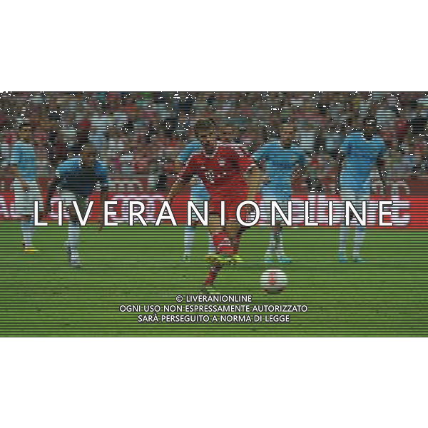 Audi Cup 2013 Monaco di Baviera (Germania) - 01.08.2013 Bayern Monaco-Manchester City Nella Foto:muller gol /Ph.Vitez-Ag. Aldo Liverani