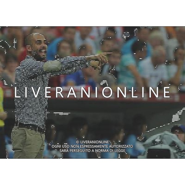 Audi Cup 2013 Monaco di Baviera (Germania) - 01.08.2013 Bayern Monaco-Manchester City Nella Foto:guardiola /Ph.Vitez-Ag. Aldo Liverani