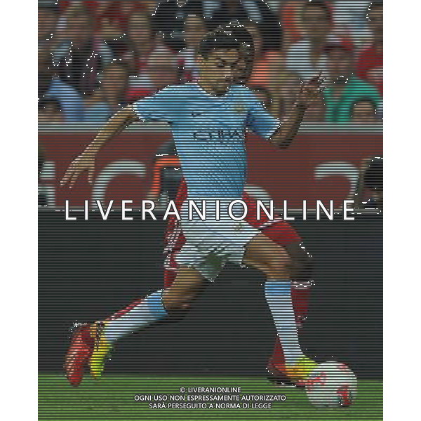 Audi Cup 2013 Monaco di Baviera (Germania) - 01.08.2013 Bayern Monaco-Manchester City Nella Foto:navas alaba /Ph.Vitez-Ag. Aldo Liverani