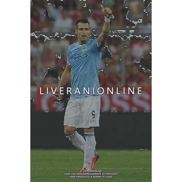 Audi Cup 2013 Monaco di Baviera (Germania) - 01.08.2013 Bayern Monaco-Manchester City Nella Foto:negredo esulta /Ph.Vitez-Ag. Aldo Liverani