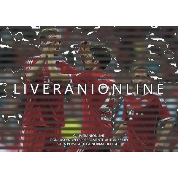 Audi Cup 2013 Monaco di Baviera (Germania) - 01.08.2013 Bayern Monaco-Manchester City Nella Foto:muller esulta /Ph.Vitez-Ag. Aldo Liverani