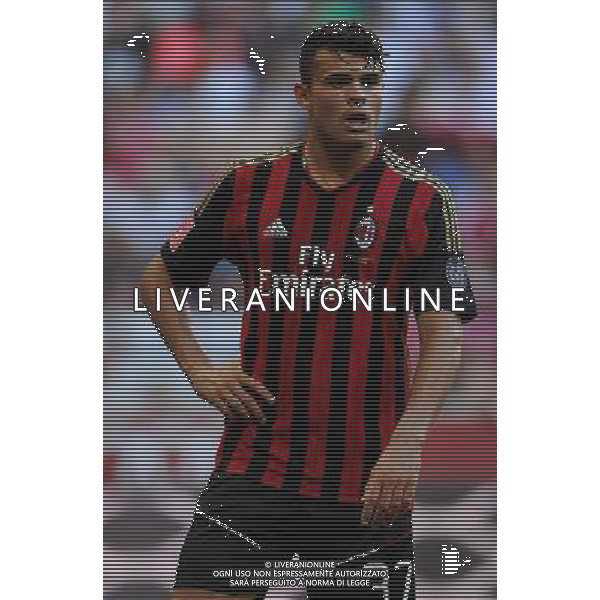 Audi Cup 2013 Monaco di Baviera (Germania) - 01.08.2013 Milan-San Paolo Nella Foto:Petagna Andrea /Ph.Vitez-Ag. Aldo Liverani