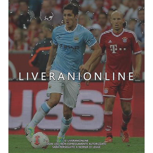 Audi Cup 2013 Monaco di Baviera (Germania) - 01.08.2013 Bayern Monaco-Manchester City Nella Foto:Jovetic Stevan /Ph.Vitez-Ag. Aldo Liverani