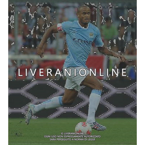 Audi Cup 2013 Monaco di Baviera (Germania) - 01.08.2013 Bayern Monaco-Manchester City Nella Foto:Kompany Vincent /Ph.Vitez-Ag. Aldo Liverani