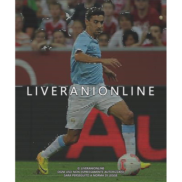 Audi Cup 2013 Monaco di Baviera (Germania) - 01.08.2013 Bayern Monaco-Manchester City Nella Foto:Navas Jesus /Ph.Vitez-Ag. Aldo Liverani