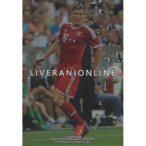 Audi Cup 2013 Monaco di Baviera (Germania) - 01.08.2013 Bayern Monaco-Manchester City Nella Foto:Schweinsteiger Bastian /Ph.Vitez-Ag. Aldo Liverani