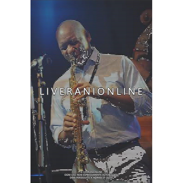 Love Supreme Jazz Festival at Glynde near Lewes, East Sussex. BRANFORD MARSALIS QUARTET fronted by Branford Marsalis on saxophone.