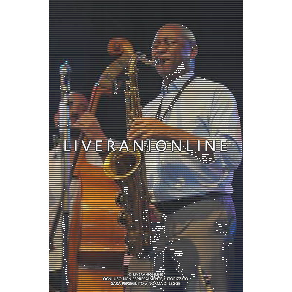 Love Supreme Jazz Festival at Glynde near Lewes, East Sussex. BRANFORD MARSALIS QUARTET fronted by Branford Marsalis on saxophone.