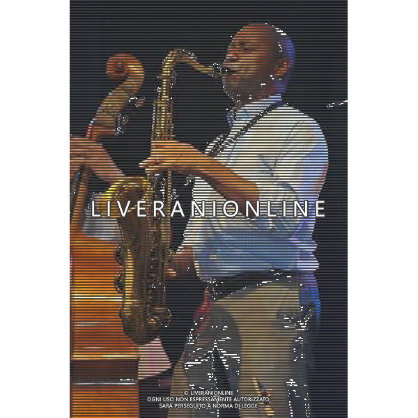 Love Supreme Jazz Festival at Glynde near Lewes, East Sussex. BRANFORD MARSALIS QUARTET fronted by Branford Marsalis on saxophone.