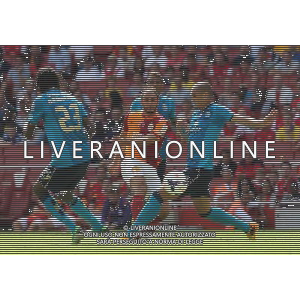Galatasaray\'s Nordin Amrabat (Photo by Kieran Galvin/CameraSport) Football - The Emirates Cup - Galatasaray v FC Porto - Saturday 3rd August 2013 - The Emirates Stadium - London å© CameraSport - 43 Linden Ave. Countesthorpe. Leicester. England. LE8 5PG - Tel: +44 (0) 116 277 4147 - admin@camerasport.com - www.camerasport.com AG ALDO LIVERANI SAS ONLY ITALY