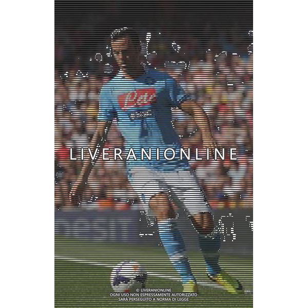 Napoli\'s Giandomenico Mesto (Photo by Kieran Galvin/CameraSport) Football - The Emirates Cup - Arsenal v Napoli - Saturday 3rd August 2013 - The Emirates Stadium - London Œ© CameraSport - 43 Linden Ave. Countesthorpe. Leicester. England. LE8 5PG - Tel: +44 (0) 116 277 4147 - admin@camerasport.com - www.camerasport.com AG ALDO LIVERANI SAS ONLY ITALY