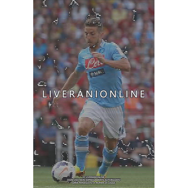 Napoli\'s Dries Mertens (Photo by Kieran Galvin/CameraSport) Football - The Emirates Cup - Arsenal v Napoli - Saturday 3rd August 2013 - The Emirates Stadium - London å© CameraSport - 43 Linden Ave. Countesthorpe. Leicester. England. LE8 5PG - Tel: +44 (0) 116 277 4147 - admin@camerasport.com - www.camerasport.com AG ALDO LIVERANI SAS ONLY ITALY