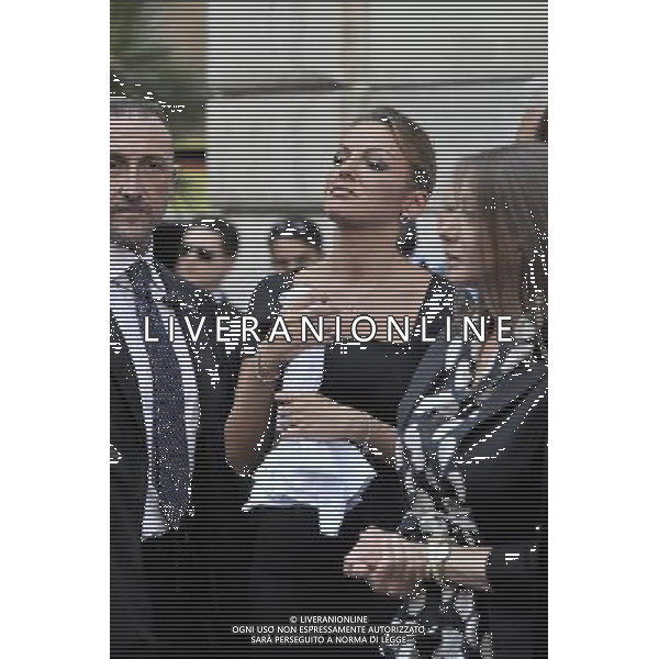 ROMA 06/08/2013 MANIFESTAZIONE DEL POPOLO DELLA LIBERTA A FAVORE DI SILVIO BERLUSCONI DOPO LA SENTENZA DELLA CASSAZIONE PER I DIRITTI MEDIASET NELLA FOTO FRANCESCA PASCALE FOTO FABRIZIO CORRADETTI-AG ALDO LIVERANI SAS