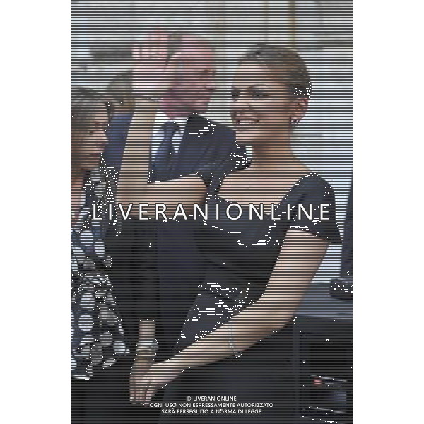 ROMA 06/08/2013 MANIFESTAZIONE DEL POPOLO DELLA LIBERTA A FAVORE DI SILVIO BERLUSCONI DOPO LA SENTENZA DELLA CASSAZIONE PER I DIRITTI MEDIASET NELLA FOTO FRANCESCA PASCALE FOTO FABRIZIO CORRADETTI-AG ALDO LIVERANI SAS