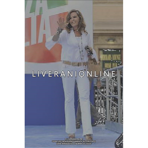 ROMA 06/08/2013 MANIFESTAZIONE DEL POPOLO DELLA LIBERTA A FAVORE DI SILVIO BERLUSCONI DOPO LA SENTENZA DELLA CASSAZIONE PER I DIRITTI MEDIASET NELLA FOTO DANIELA SANTANCHE FOTO FABRIZIO CORRADETTI-AG ALDO LIVERANI SAS