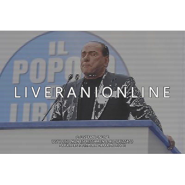 Roma - 04/08/2013 - Manifestazione del PDL a sostegno di Silvio Berlusconi e contro la sentenza Mediaset - nella foto: Silvio Berlusconi Â© Fabrizio Corradetti - Ag. Aldo Liverani sas