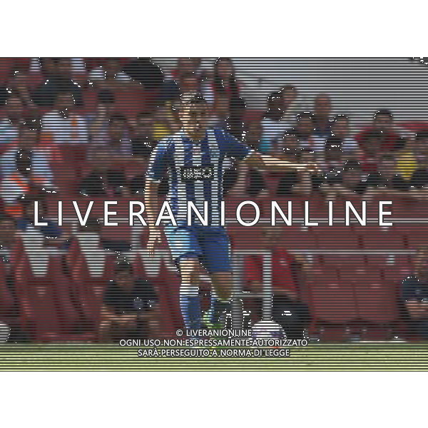 FC Porto\'s Nabil Ghilas (Photo by Kieran Galvin/CameraSport) Football - The Emirates Cup - Napoli v FC Porto - Sunday 4th August 2013 - The Emirates Stadium - London Œ© CameraSport - 43 Linden Ave. Countesthorpe. Leicester. England. LE8 5PG - Tel: +44 (0) 116 277 4147 - admin@camerasport.com - www.camerasport.com AG ALDO LIVERANI SAS ONLY ITALY