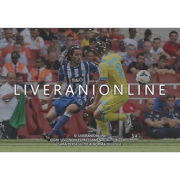 FC Porto\'s Lica (Photo by Kieran Galvin/CameraSport) Football - The Emirates Cup - Napoli v FC Porto - Sunday 4th August 2013 - The Emirates Stadium - London å© CameraSport - 43 Linden Ave. Countesthorpe. Leicester. England. LE8 5PG - Tel: +44 (0) 116 277 4147 - admin@camerasport.com - www.camerasport.com AG ALDO LIVERANI SAS ONLY ITALY