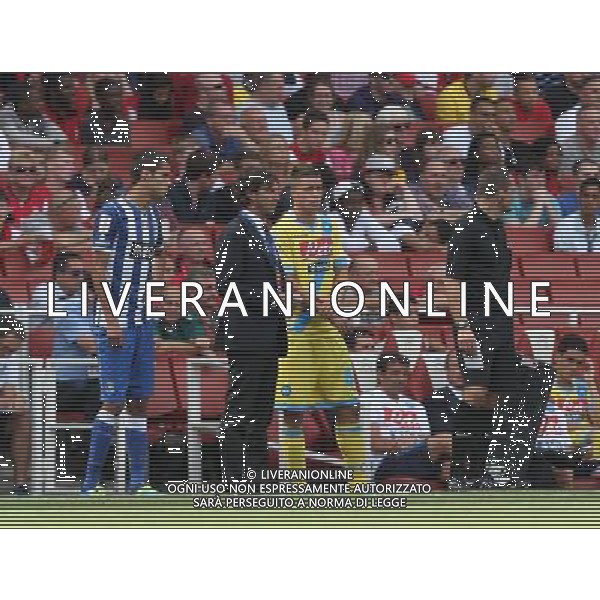 Napoli\'s Soma Novothny coming on (Photo by Kieran Galvin/CameraSport) Football - The Emirates Cup - Napoli v FC Porto - Sunday 4th August 2013 - The Emirates Stadium - London å© CameraSport - 43 Linden Ave. Countesthorpe. Leicester. England. LE8 5PG - Tel: +44 (0) 116 277 4147 - admin@camerasport.com - www.camerasport.com AG ALDO LIVERANI SAS ONLY ITALY
