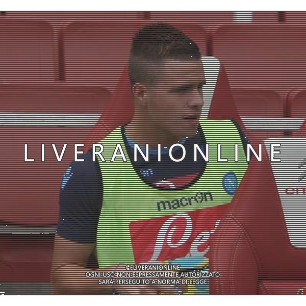 Napoli\'s Soma Novothny before kick off (Photo by Kieran Galvin/CameraSport) Football - The Emirates Cup - Napoli v FC Porto - Sunday 4th August 2013 - The Emirates Stadium - London å© CameraSport - 43 Linden Ave. Countesthorpe. Leicester. England. LE8 5PG - Tel: +44 (0) 116 277 4147 - admin@camerasport.com - www.camerasport.com AG ALDO LIVERANI SAS ONLY ITALY