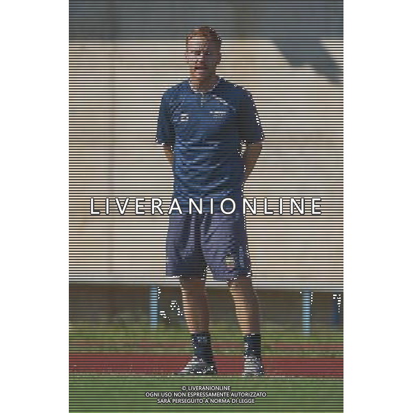 MARCOLINI MICHELE ALLENATORE, partita amichevole Lumezzane-Darfo,1 agosto 2013.Ph Fotolive Gianluca Pavarini AG ALDO LIVERANI SAS