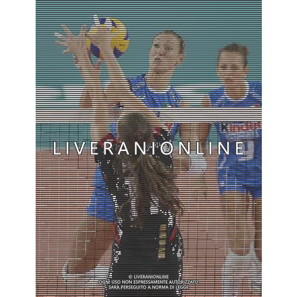 Valentina Arrighetti VOLLEY ITALIA-GERMANIA. Oggi 04 agosto 2013 a Montichiari Ph Fotolive Richard Morgano AG ALDO LIVERANI SAS 