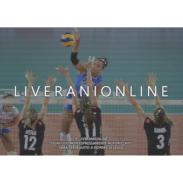 Valentina Diouf VOLLEY ITALIA-GERMANIA. Oggi 04 agosto 2013 a Montichiari Ph Fotolive Richard Morgano AG ALDO LIVERANI SAS 
