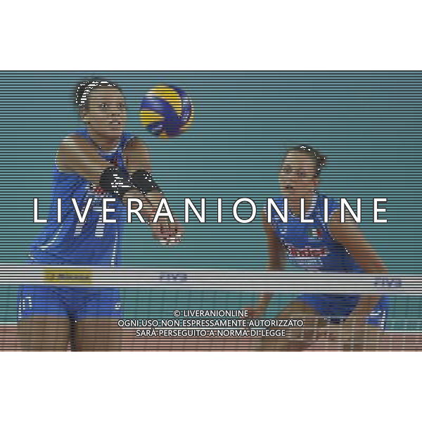 Valentina Diouf VOLLEY ITALIA-GERMANIA. Oggi 04 agosto 2013 a Montichiari Ph Fotolive Richard Morgano AG ALDO LIVERANI SAS 