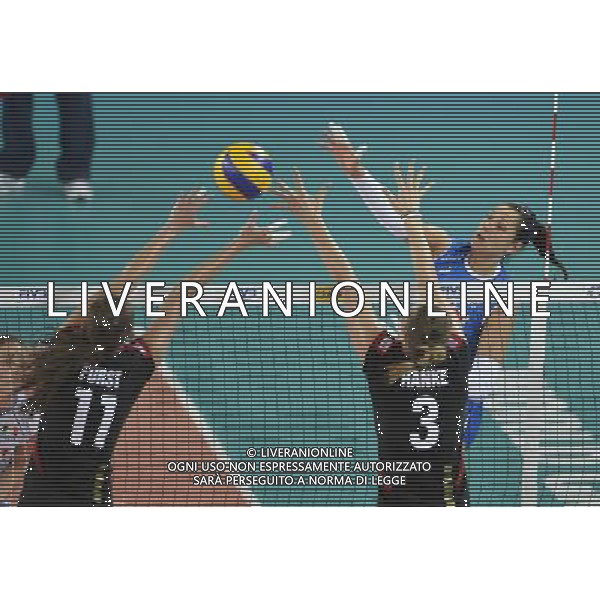 Carolina Costagrande VOLLEY ITALIA-GERMANIA. Oggi 04 agosto 2013 a Montichiari Ph Fotolive Richard Morgano AG ALDO LIVERANI SAS 