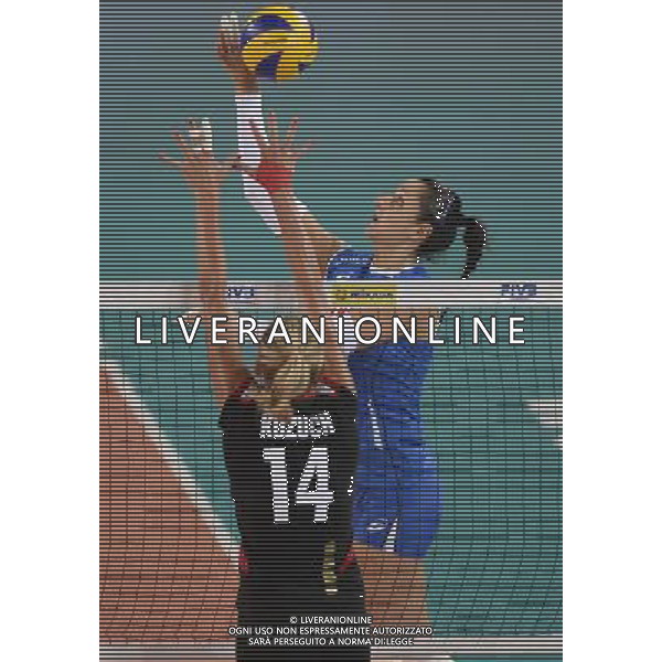 Carolina Costagrande VOLLEY ITALIA-GERMANIA. Oggi 04 agosto 2013 a Montichiari Ph Fotolive Richard Morgano AG ALDO LIVERANI SAS 