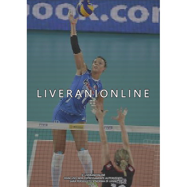 Valentina Diouf VOLLEY ITALIA-GERMANIA. Oggi 04 agosto 2013 a Montichiari Ph Fotolive Richard Morgano AG ALDO LIVERANI SAS 