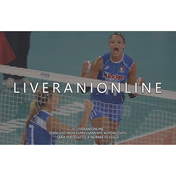 Valentina Diouf VOLLEY ITALIA-GERMANIA. Oggi 04 agosto 2013 a Montichiari Ph Fotolive Richard Morgano AG ALDO LIVERANI SAS 
