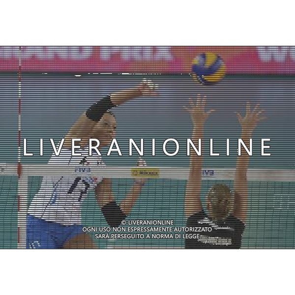 Valentina Diouf VOLLEY ITALIA-KAZAKISTAN. Oggi 03 agosto 2013 a Montichiari Ph Fotolive Richard Morgano AG ALDO LIVERANI SAS